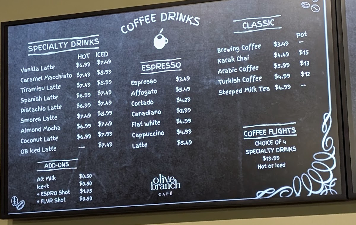 Olive Branch Cafe Menu - Image 4